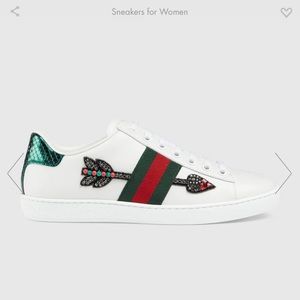 Gucci Women's Ace embroidered sneaker size Eu 40